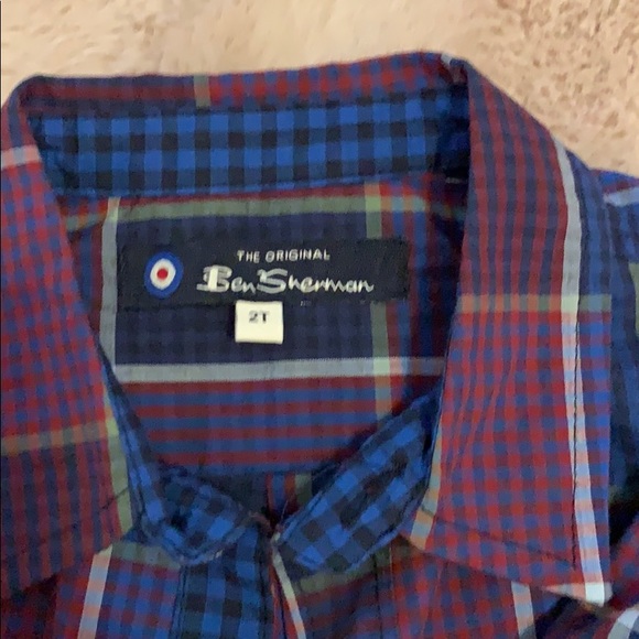 Ben Sherman boy button down shirt - Picture 2 of 4